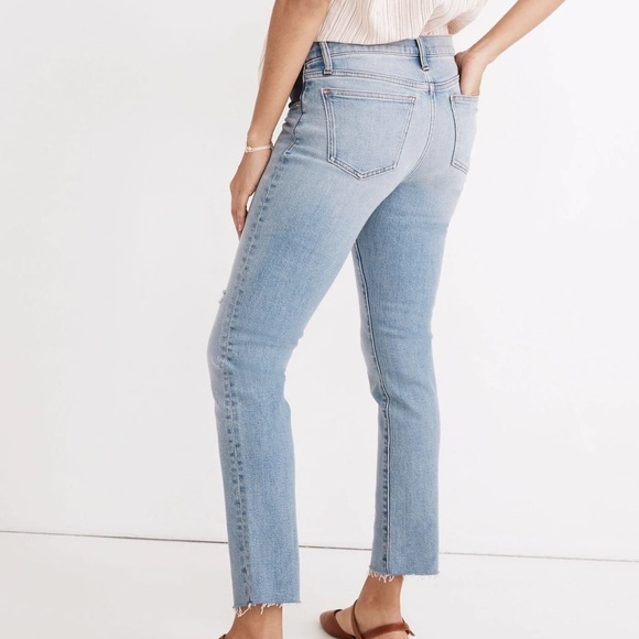 Madewell Maternity Side-Panel Perfect Vintage Jeans - Picture 2 of 9